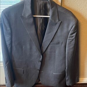 Men's Grey Blazer Egara Size 42 Short